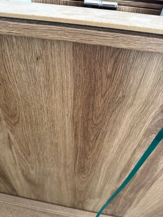 Puerta Abatible Vinilo Nogal Derecha