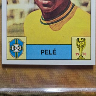 Figurina Panini Pelé Brasile 1970 Originale