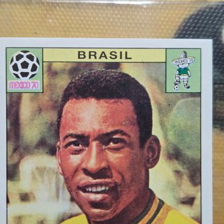 Figurina Panini Pelé Brasile 1970 Originale