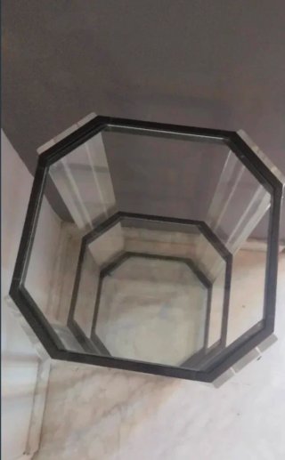 Estantería Cristal y Metacrilato Años 80