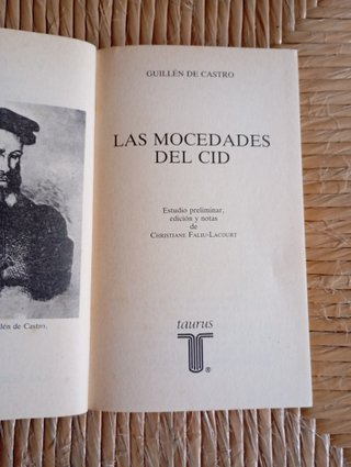 Libro: Las Mocedades del Cid.