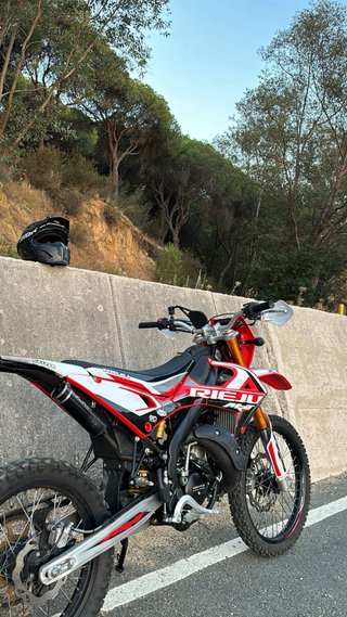 Rieju MRT Pro Enduro Roja y Blanca