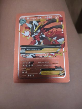 Carta Pokémon Mega Lucario EX