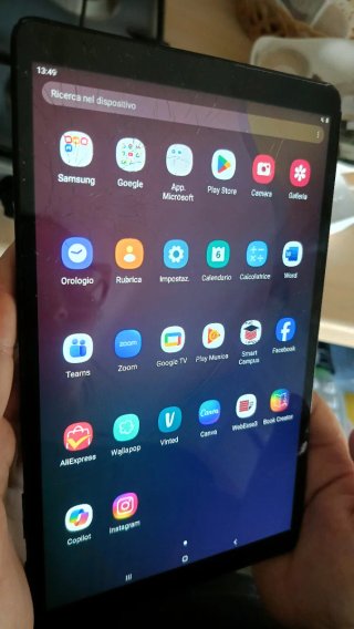 Samsung Galaxy Tab A - Schermo rotto