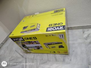 Nevera Portátil Ryobi ONE+ 18V 23L. Sin estrenar.