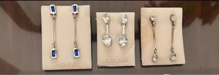 Pendientes Plata Ley 925 solo queda los azul