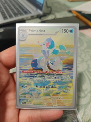 Primarina Fase 2 150 PS Carta Pokémon