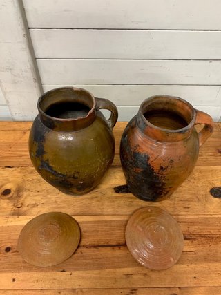 Pucheros antiguos de Huesca - Alfarería