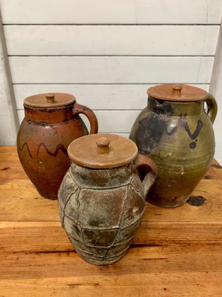 Pucheros antiguos de Huesca - Alfarería