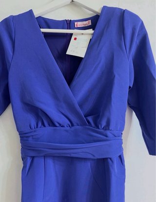 Vestido azul para evento