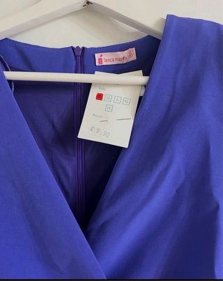 Vestido azul para evento