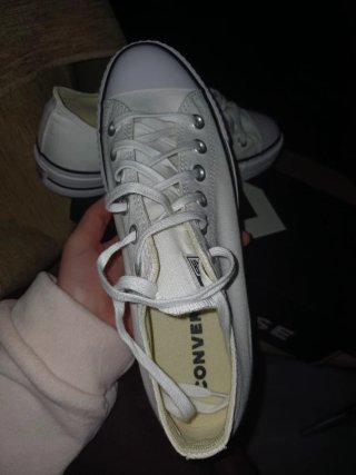 Converse Blancas Talla Grande