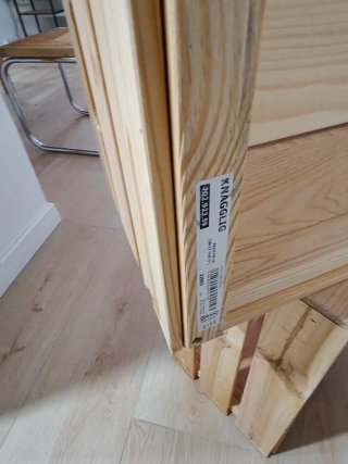 Cajas de madera Ikea