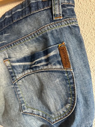 Pantalones cortos vaqueros azules