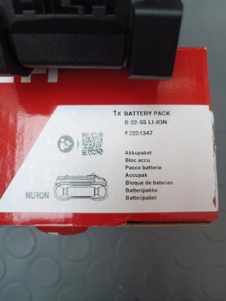 BATERÍA HILTI B22-55