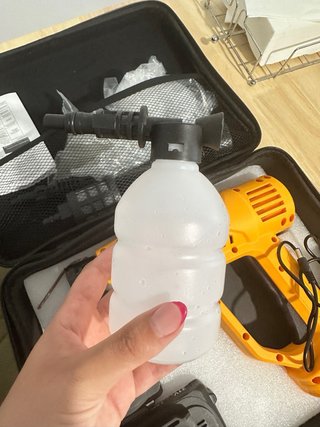 Hidrolimpiadora portátil Batería