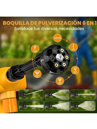Hidrolimpiadora portátil Batería