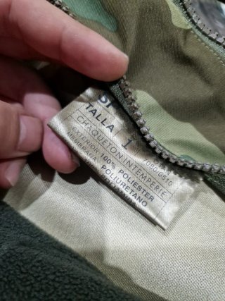 Ropa militar OTAN conjunto entero original