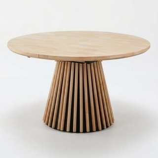Mesa comedor extensible redonda/ovalada