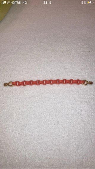Bracciale LOL JEWELS arancione con chiusura fiocco