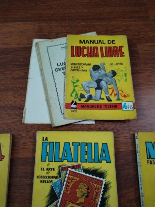 Lote Libros Manuales varios y juegos solitarios