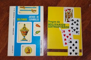 Lote Libros Manuales varios y juegos solitarios