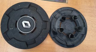 4 Tapacubos Renault compatible   Kangoo y Trafic