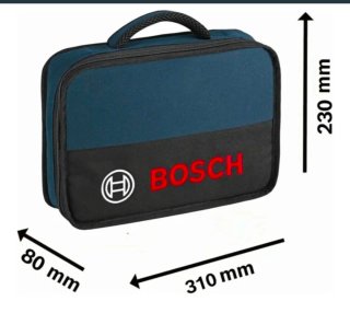 Bolsa organizadora Bosch con cremallera