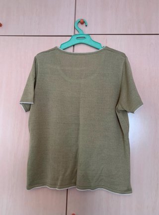 Camiseta verde caqui