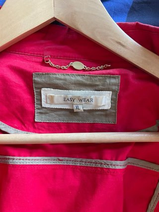Parka Easy Wear Roja Mujer
