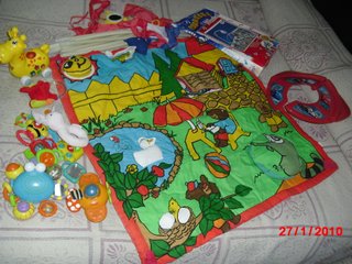 LOTE DE JUGUETES DE BEBE, 5€ CADA FOTO o 10 € todo