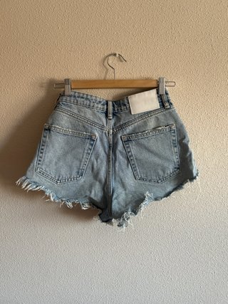 Pantalones cortos vaqueros Zara Talla M