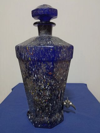 Frasco dispensador Modernista Azul