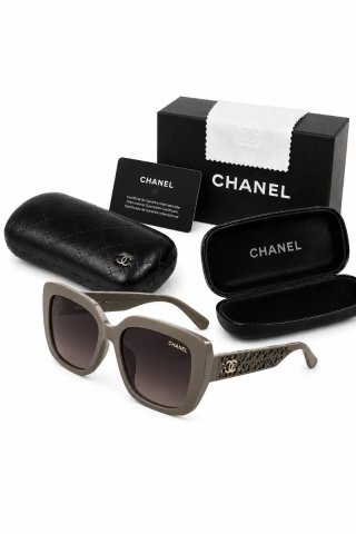 Gafas de Sol Chanel Marrón/Gris