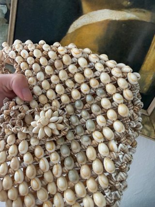 Bolso de mano conchas