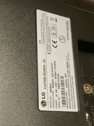 TV LG FLATRON WIDE 22’