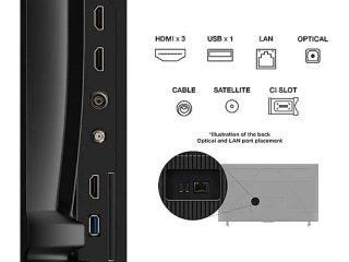 Smart TV LED TCL 55" 4K UHD Google TV Dolby Atmos