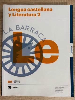 Lengua castellana y literatura 2, Le Bachillerato