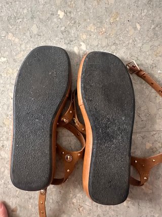 Sandalias Bosanova Cuero Marrón