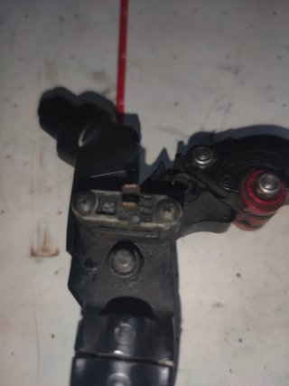 Maneta y soporte embrague Suzuki GS 500