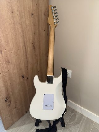 Guitarra Eléctrica IMAN Blanca