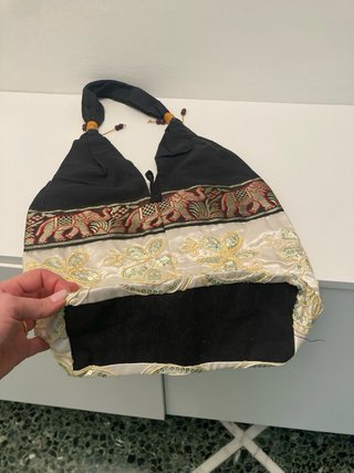 Borsa a tracolla etnica con elefanti