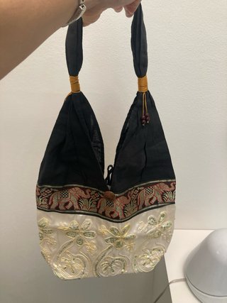 Borsa a tracolla etnica con elefanti