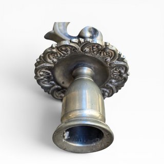 Par Candelabros Alcaide Estanho Puro