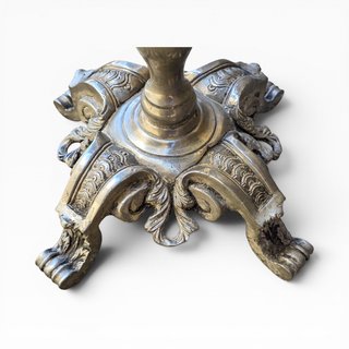 Par Candelabros Alcaide Estanho Puro