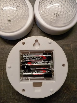 Set 3 Lampade LED Push Light Rexer - Come Nuove