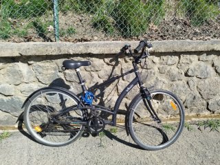 Bicicleta negra