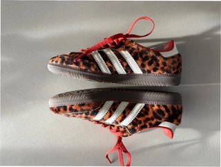 Adidas Samba OG Leopardo Rojo EU 36