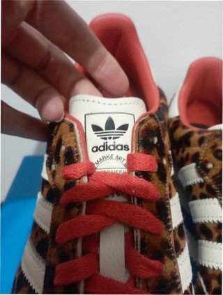 Adidas Samba OG Leopardo Rojo EU 38.5