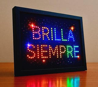 Cuadro Neón Personalizado El Molino